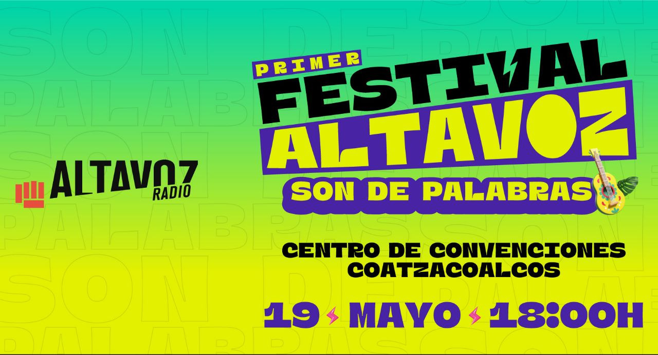 PRIMER FESTIVAL ALTAVOZ “SON DE PALABRAS”