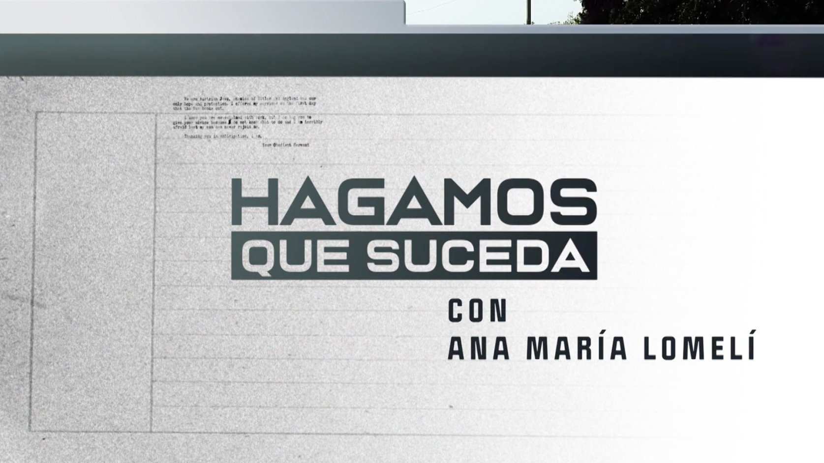 Hagamos que suceda