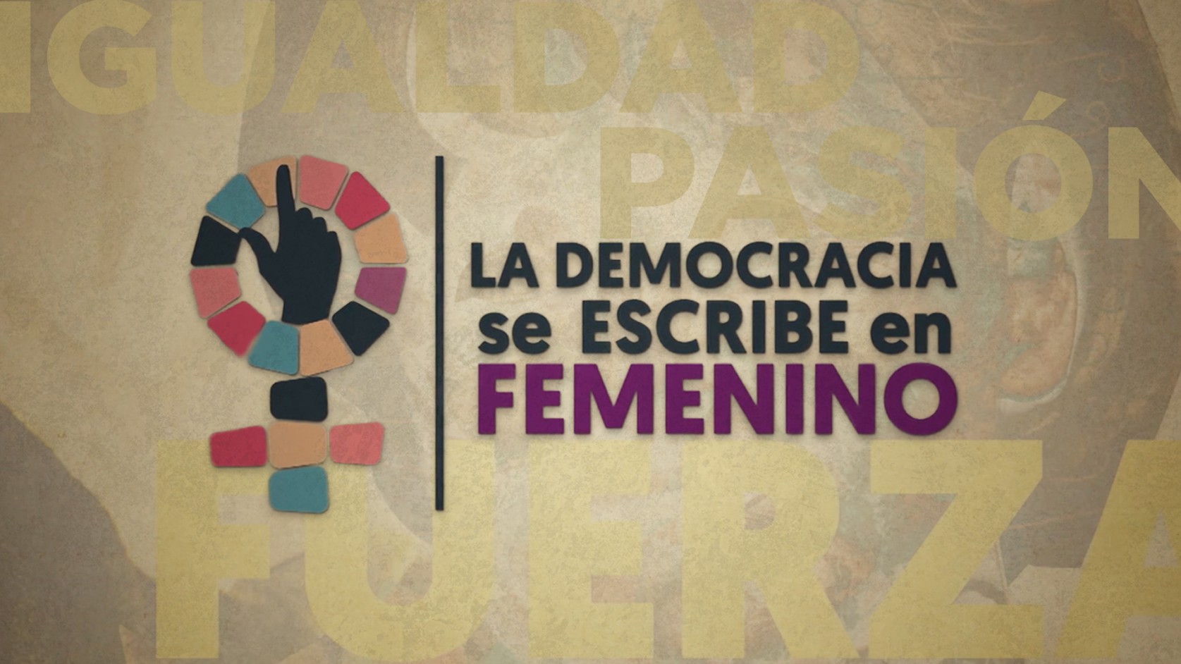 La democracia se escribe en femenino