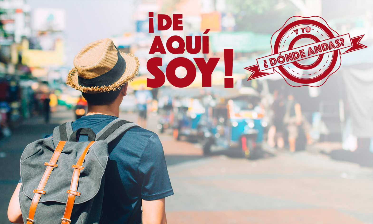 ¡De aquí soy! Y tú, ¿dónde andas?