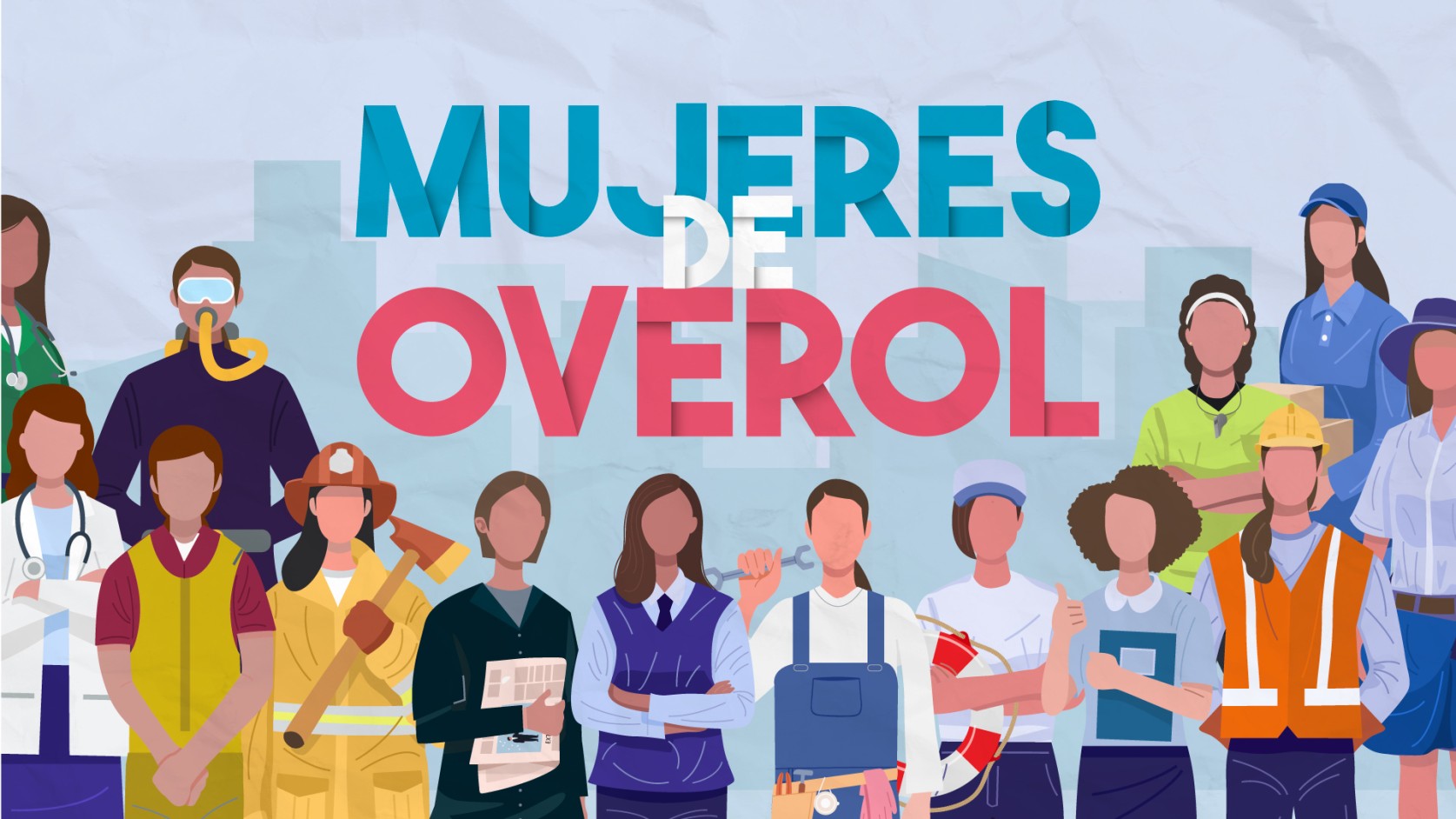 Mujeres de overol